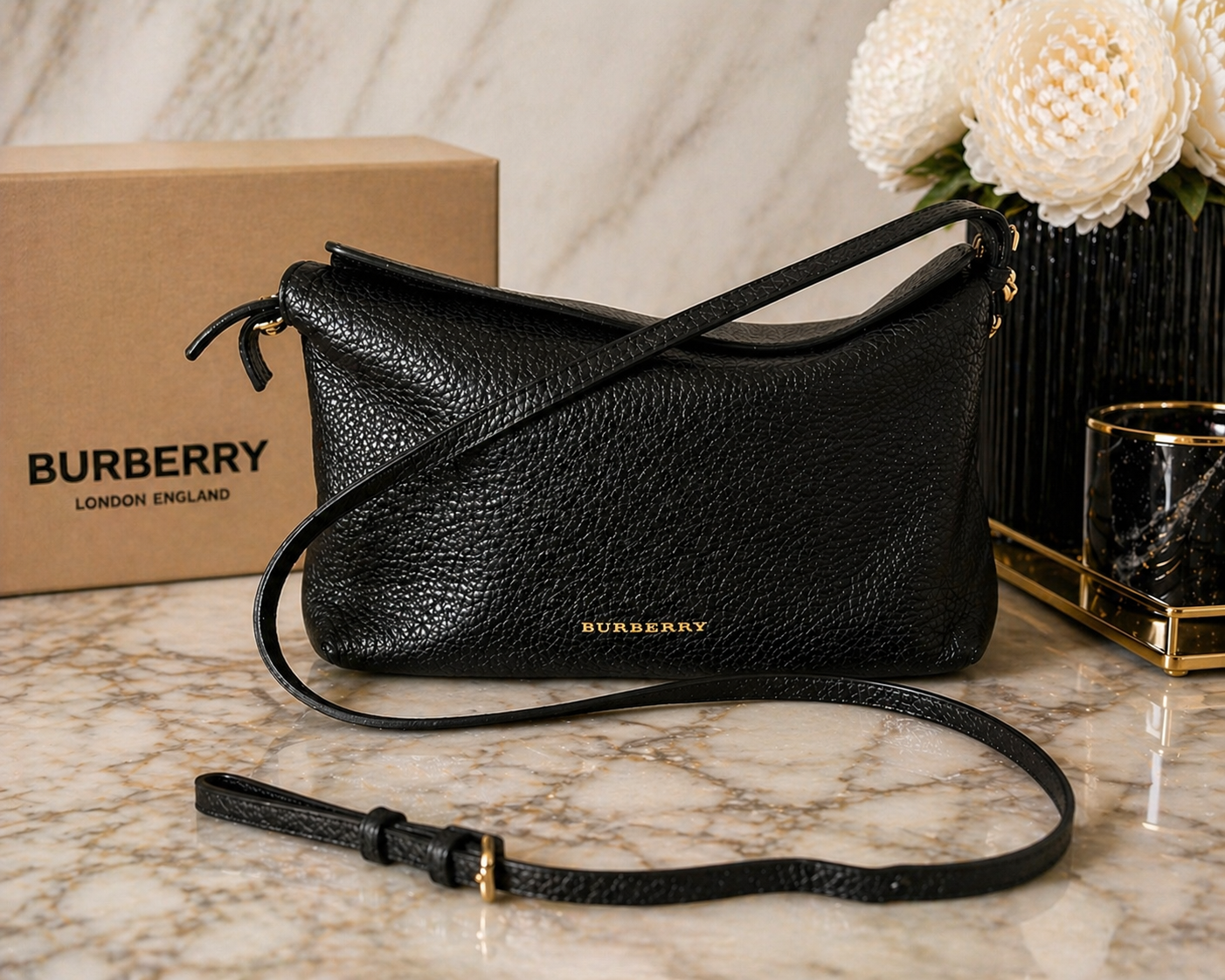 Burberry Small Leah Crossbody Bag