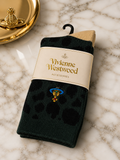 Vivienne Westwood Socks Bundle Orb Logo Leopard Print NWT Japan