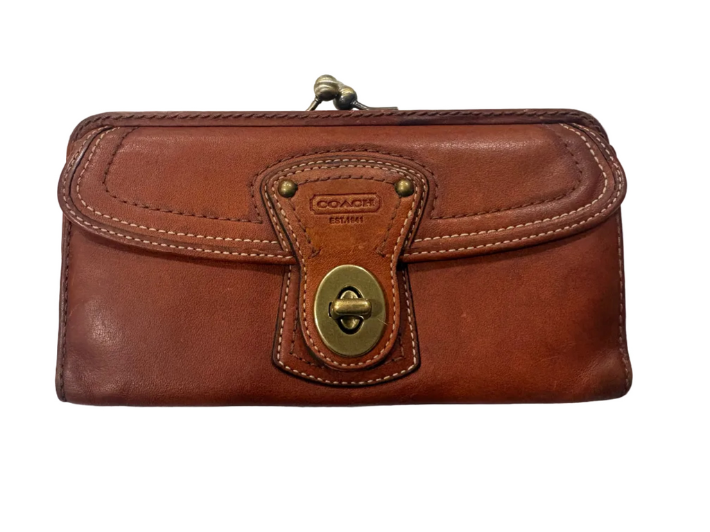 Coach Legacy 65th Anniversary Kisslock Wallet