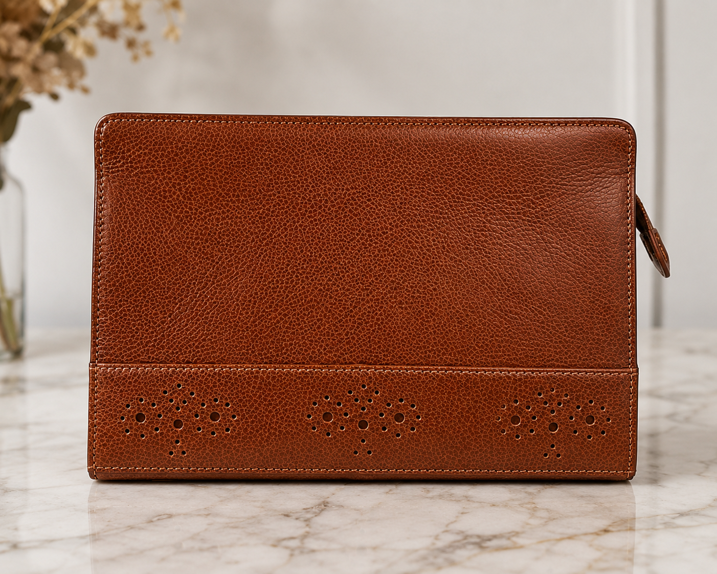Tiffany & Co. leather clutch/ pouch