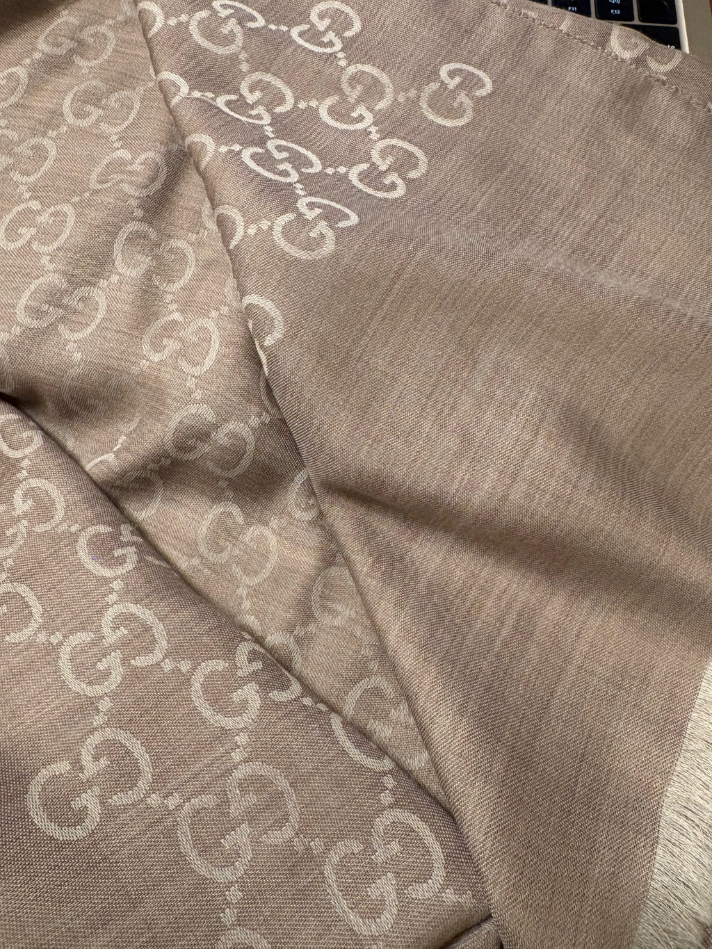 Gucci GG Wool Blend Scarf