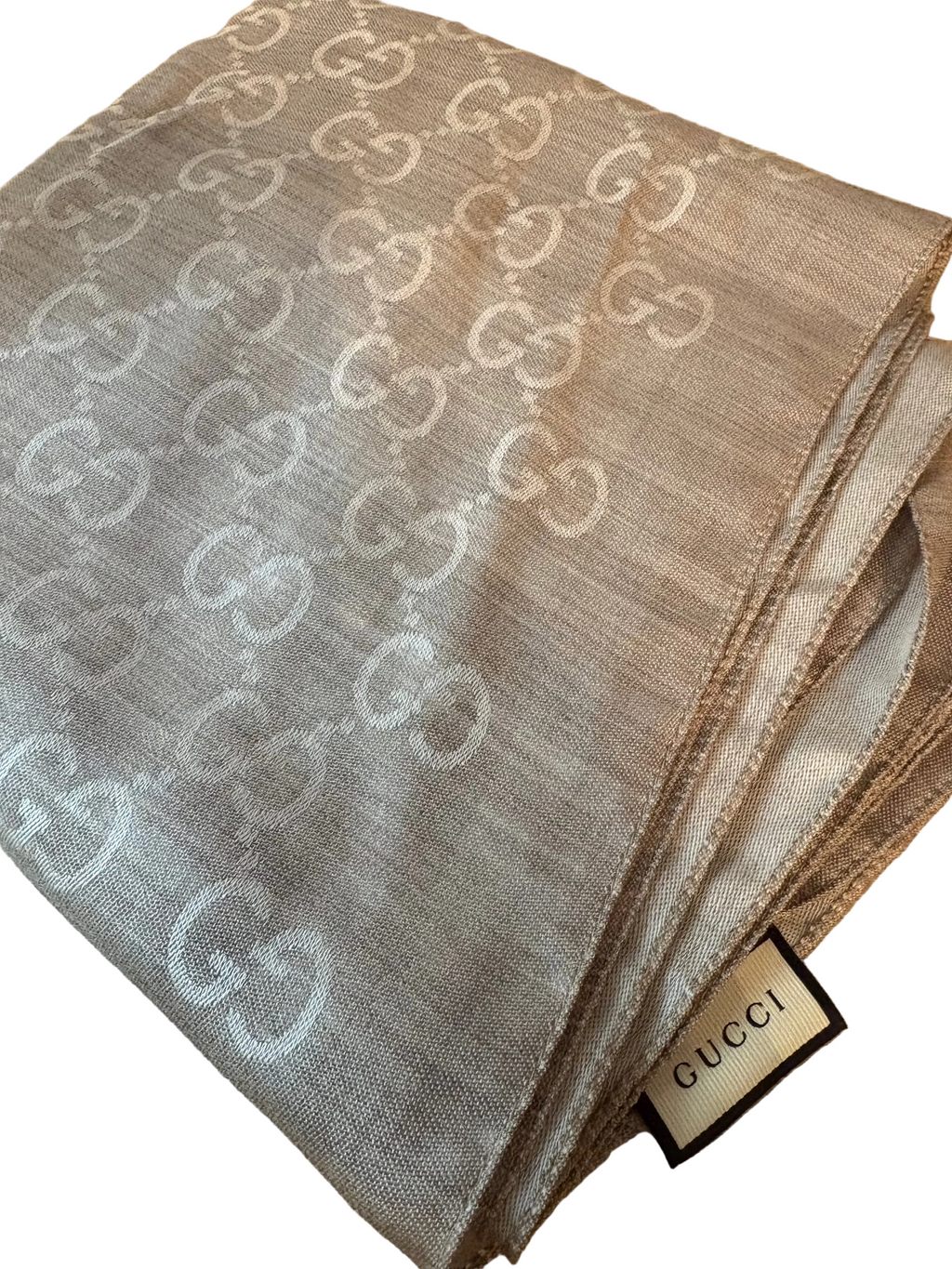 Gucci GG Wool Blend Scarf