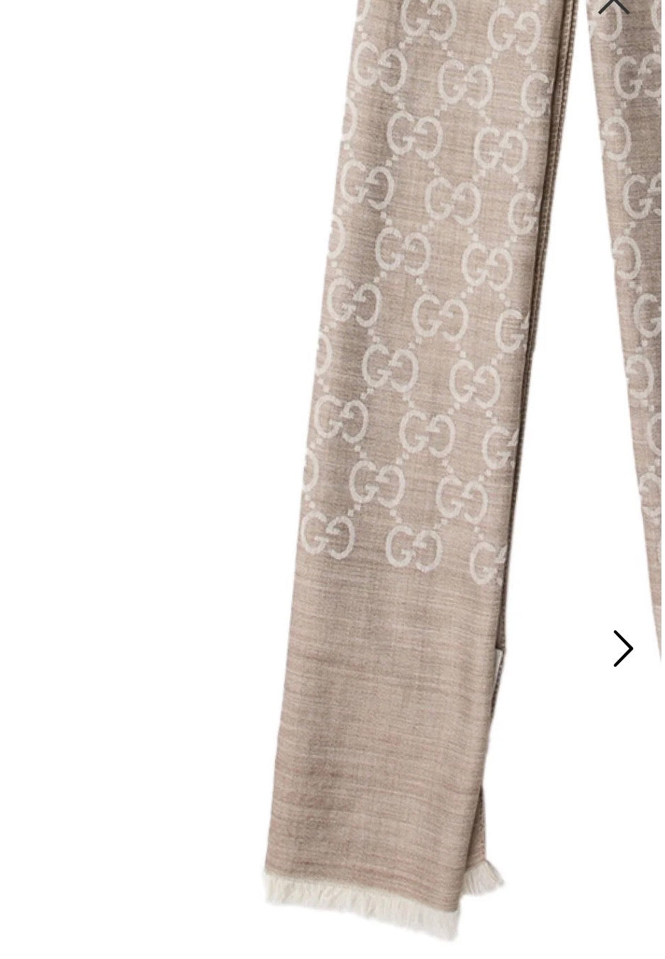 Gucci GG Wool Blend Scarf
