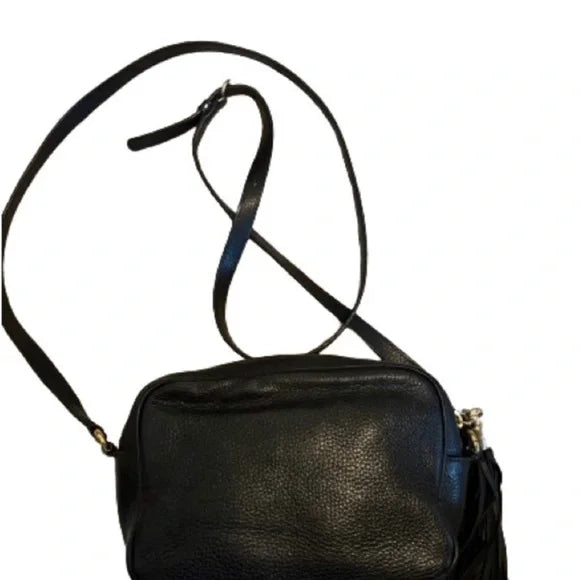 Gucci Black Pebbled Leather Soho Disco Bag