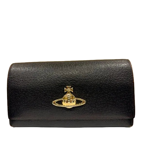 Vivienne Westwood Burgundy Leather Wallet with kisslock