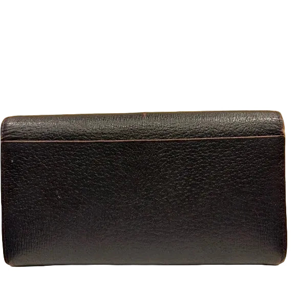 Vivienne Westwood Burgundy Leather Wallet with kisslock