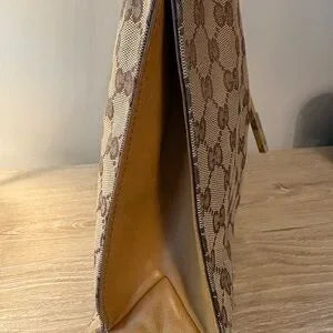 Gucci GG Canvas Drawstring Tote Bag