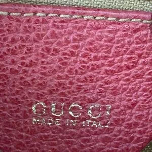 Gucci Red Suede Bamboo Mini Backpack
