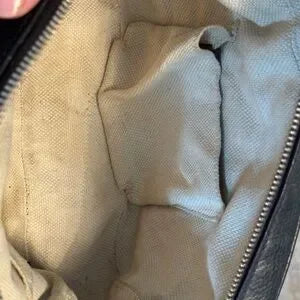 Gucci Black Pebbled Leather Soho Disco Bag