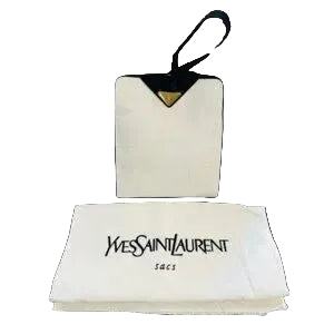 Yves Saint Laurent (YSL) Triangle Plate Cassandra Handle Bag w/COA and dust bag