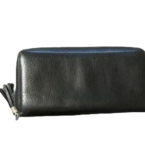 Gucci Soho Zip Around Wallet – Black Leather